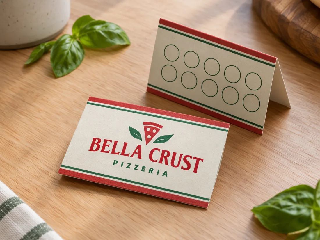 Fold-Over Business Cards, redesigned by PrintFlashy