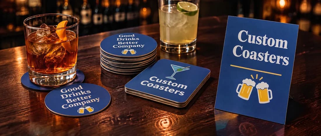 Custom Coasters, typical version