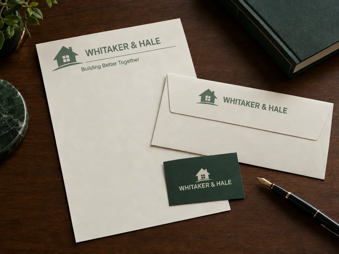 Letterhead & Envelopes, typical version
