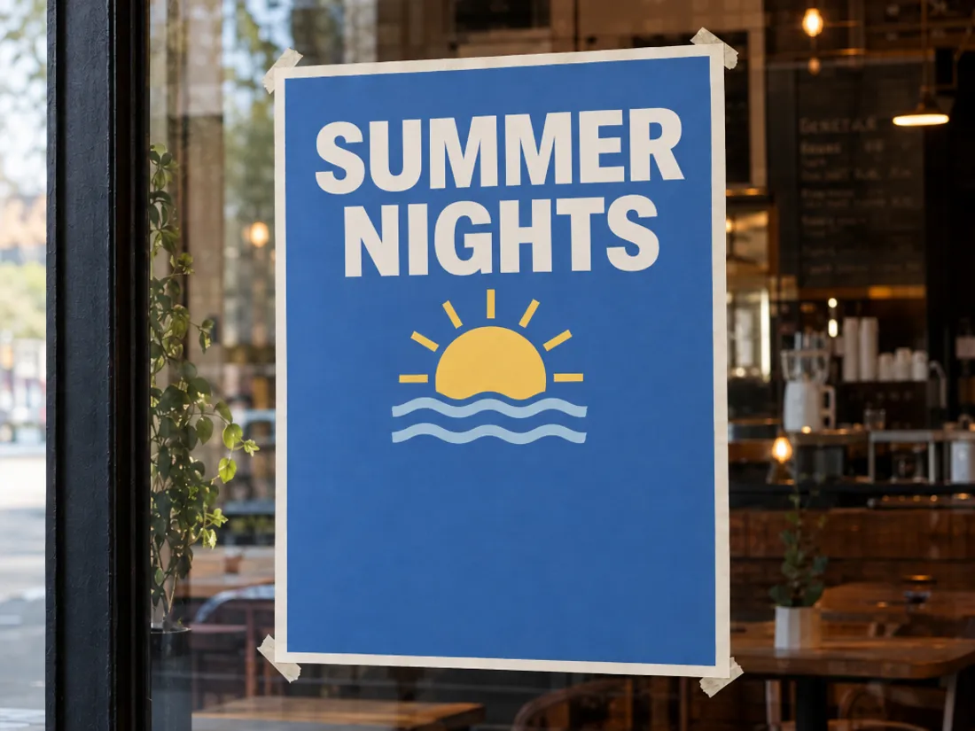 Posters, typical version