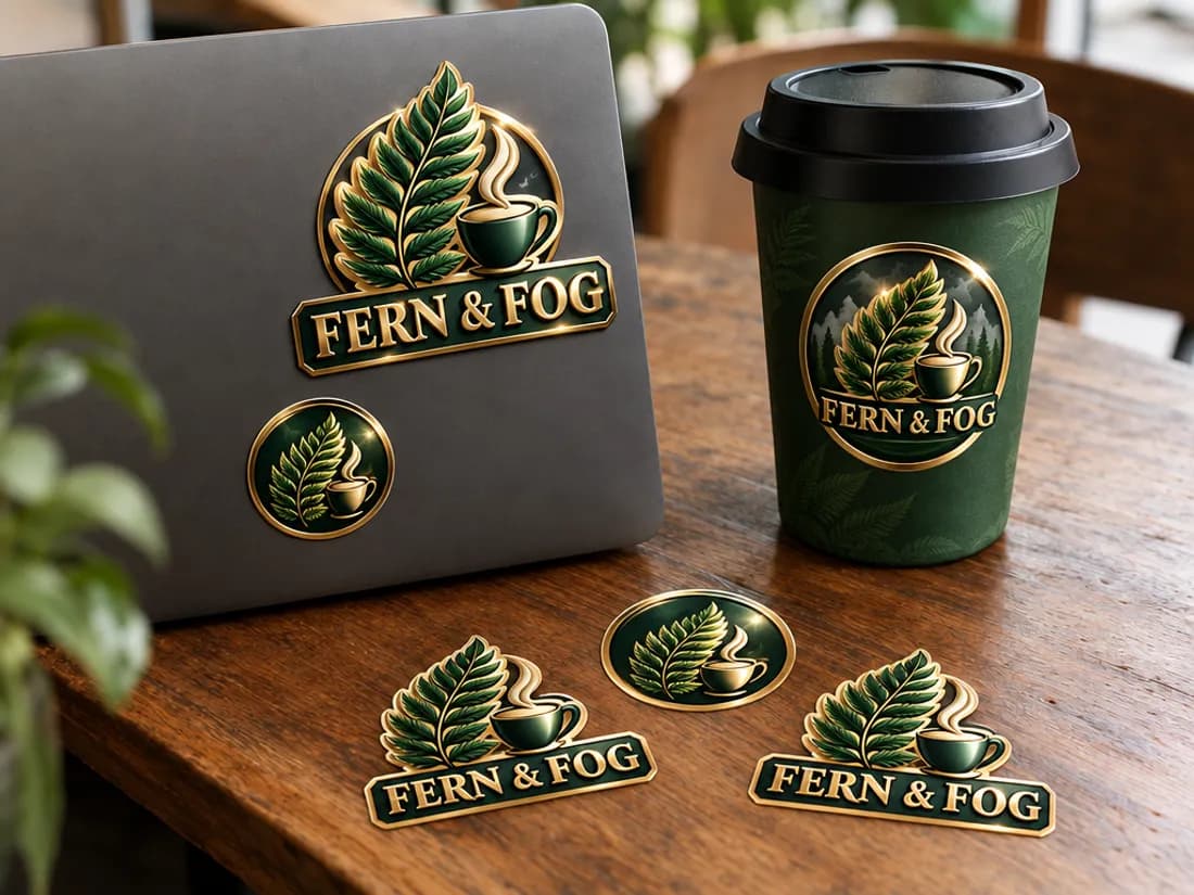 Die-Cut Stickers, redesigned by PrintFlashy