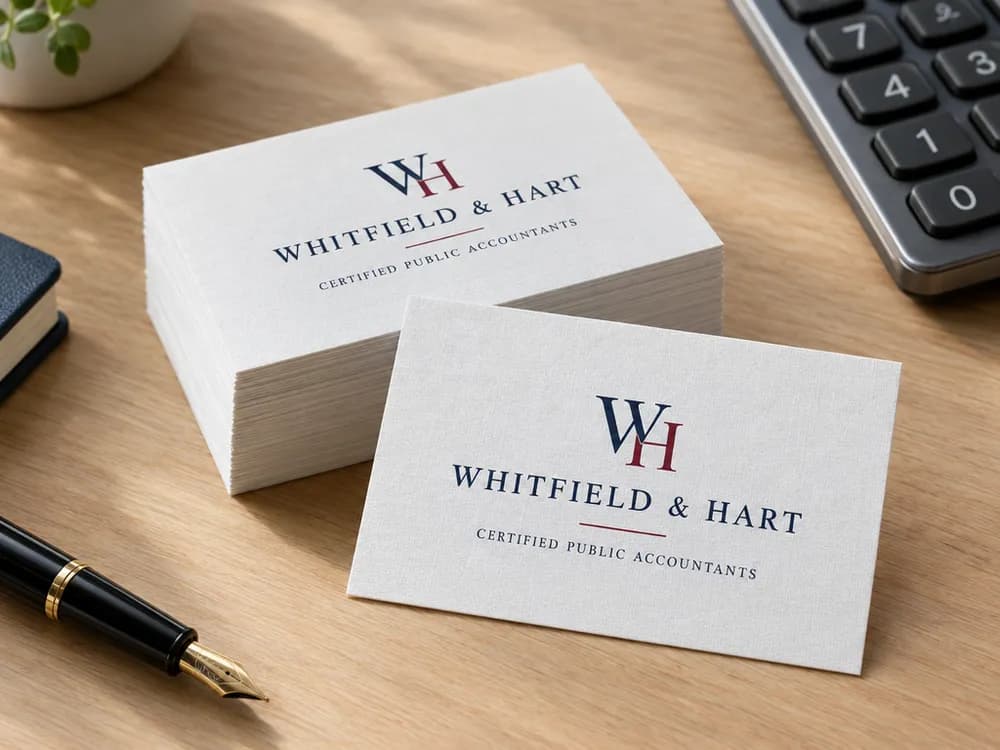 Linen Business Cards