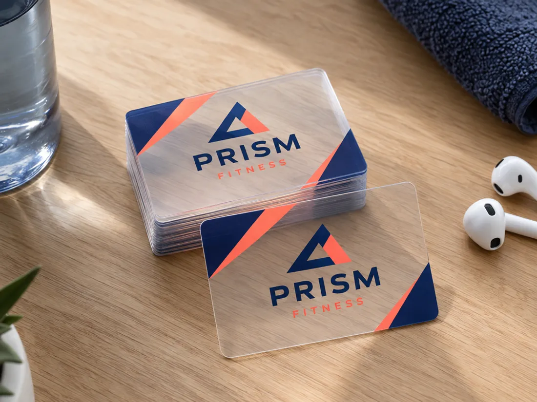 Plastic Business Cards, redesigned by PrintFlashy