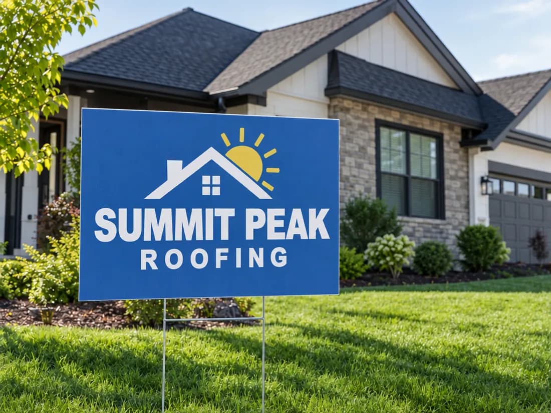 Yard Signs, typical version